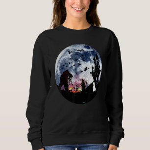 Sweatshirt Photographe à The Moon Never Lose Focus Photograph
