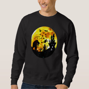 Sweatshirt Photographe à The Moon Never Lose Focus Photograph