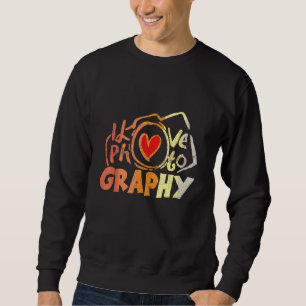 Sweatshirt Photographe de caméra