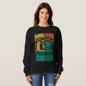 Sweatshirt Photographer Photography SLR Camera (Devant entier)