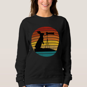 Sweatshirt Photographie de la nature Téléobjectif Lapin avec 