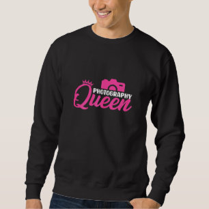 Sweatshirt Photographie Pour Femmes Filles Photographe Caméra