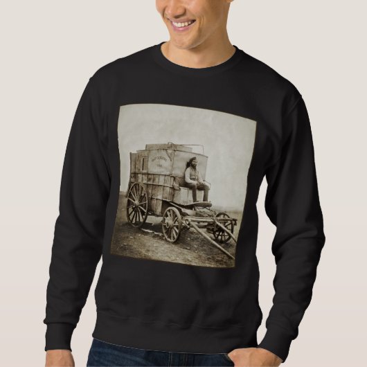 Sweatshirt Photographie Wagon de Roger Fenton Photo Réalisme (Devant)