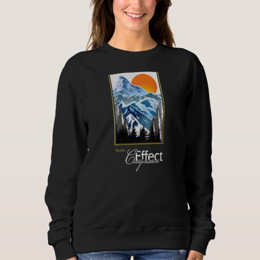 Sweatshirt Photography term graphic Compression effect winter (Devant)
