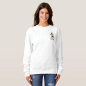 Sweatshirt Photos de Paw Chien Personnalisé Saint Patrick's D (Devant entier)