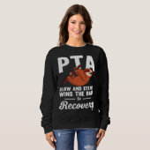 Sweatshirt Physical Therapy Assistant PTA Professional Race (Devant entier)