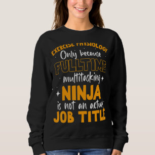 Sweatshirt Physiologie de l'exercice