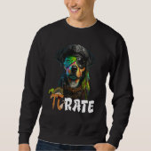 Sweatshirt Pi Day Pirate Dog 3 14 Math Science Teacher Pi Rat (Devant)