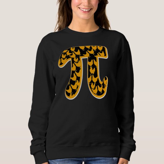 Sweatshirt Pi Jour Poulet Pi Funny Animal Farmer maths Pi 2 (Devant)