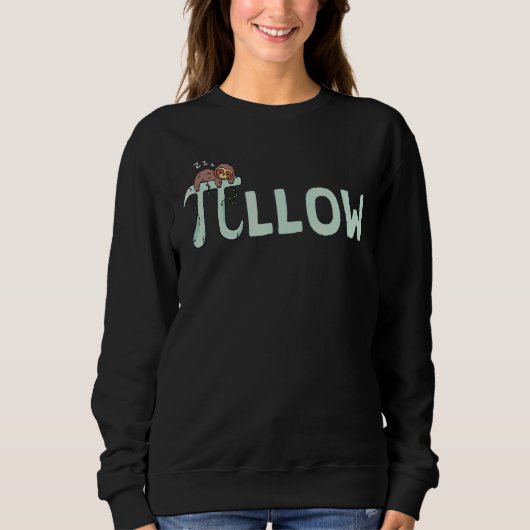 Sweatshirt Pi Llow Pi Math Nerd (Devant)