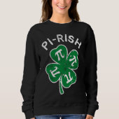 Sweatshirt Pi rish Lucky C St Patrick's Day Distress (Devant)