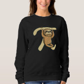 Sweatshirt Pi Sloth Symbol Pi Day (Devant)
