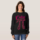 Sweatshirt Pi Symbol  Cutie Pie National Pi Day  Teacher (Devant entier)