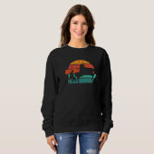 Sweatshirt Pianiste et notes (Devant entier)
