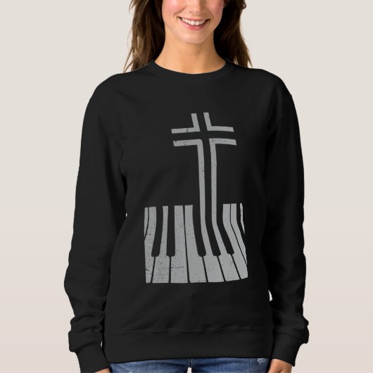 Sweatshirt Piano Cross (Devant)