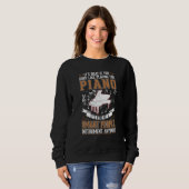 Sweatshirt Piano Pianist Piano Player (Devant entier)