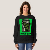 Sweatshirt PICKLE QUEEN LADIES (Devant entier)