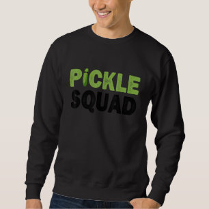 Sweatshirt Pickle Squad Dill Pickle costume Adulte Vegan Pick