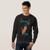 Sweatshirt Pickleball Cat (Devant entier)