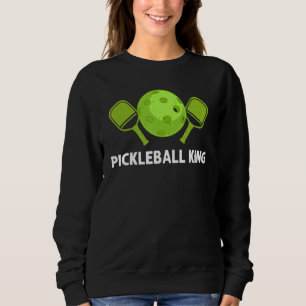 Sweatshirt Pickleball Cool Pour Hommes Papa Palette De Pickle