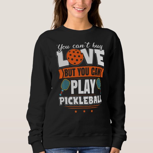 Sweatshirt Pickleball Joueur (Devant)
