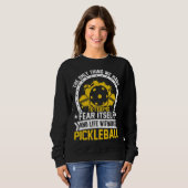 Sweatshirt Pickleball Player (Devant entier)