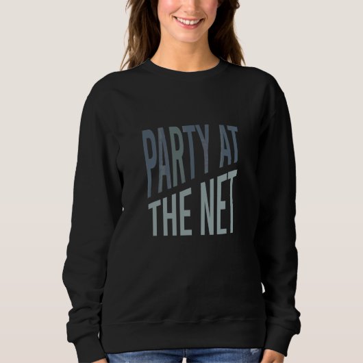 Sweatshirt Pickleball Pour Fête De Dinking Au Filet (Devant)