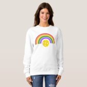 Sweatshirt Pickleball Rainbow (Devant entier)