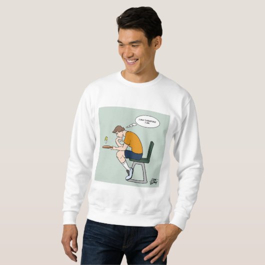 Sweatshirt Pickleball : T-shirt Dink (Devant entier)
