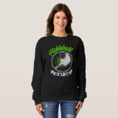 Sweatshirt Pickleball Vintage Pickleball Is My Jam Paddleball (Devant entier)