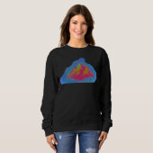 Sweatshirt Pics d'aurore (Devant entier)