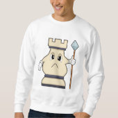 Sweatshirt Pièce d'échecs Rook à Chess.PNG (Devant)
