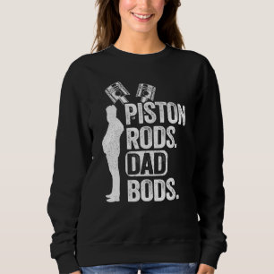 Sweatshirt Pièces De Voiture De Course Garage Mécanique Pisto