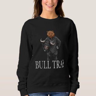 Sweatshirt Piège Haussier Pour Un Acheteur D'Actions Trader A