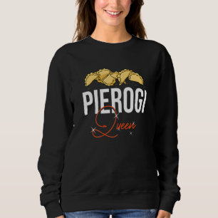 Sweatshirt Pierogi Queen Recettes polonaises Dough Maker Polo