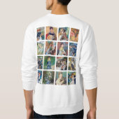 Sweatshirt Pierre-Auguste Renoir - Chefs-d'oeuvre Grille Coll (Dos)