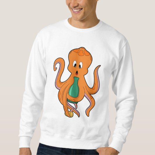 Sweatshirt Pieuvre avec bouteille.PNG (Devant)