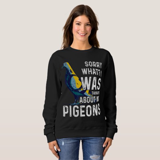 Sweatshirt Pigeon (Devant entier)