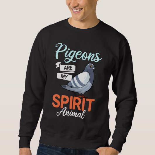 Sweatshirt Pigeon Oiseau éleveur OEufs de nid de bébé Aliment (Devant)