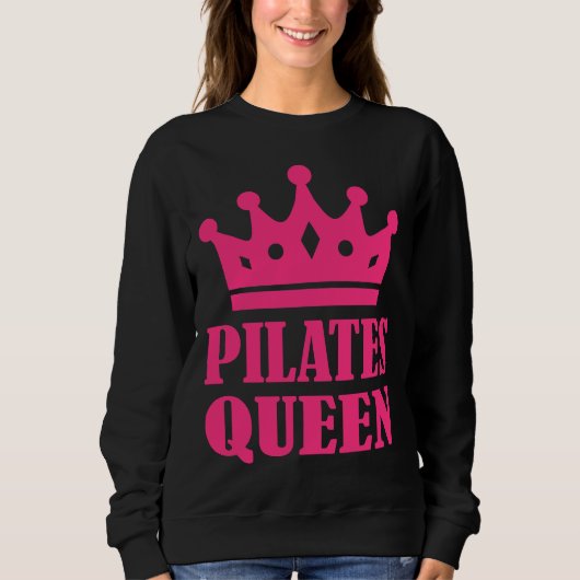 Sweatshirt Pilates Queen Crown (Devant)