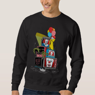 Sweatshirt Pile de téléviseurs classiques Pennywise - Vous fl