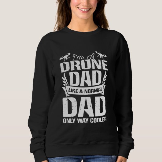 Sweatshirt Pilote de drone de ventilateur Quadcopter drones d (Devant)