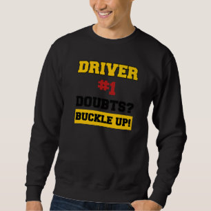 Sweatshirt Pilote de voiture de course de course de course à 