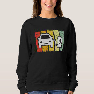 Sweatshirt Pilote de voiture électrique de voiture Eauto Élec