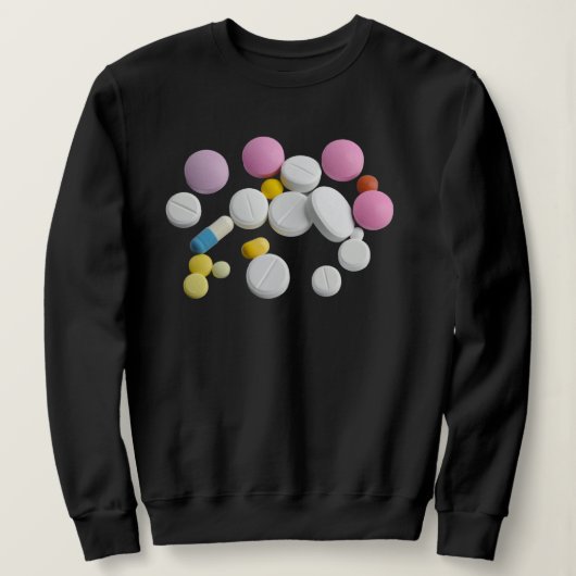 Sweatshirt Pilules colorées (Design devant)