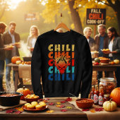 Sweatshirt Piment fumant