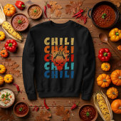 Sweatshirt Piment fumant