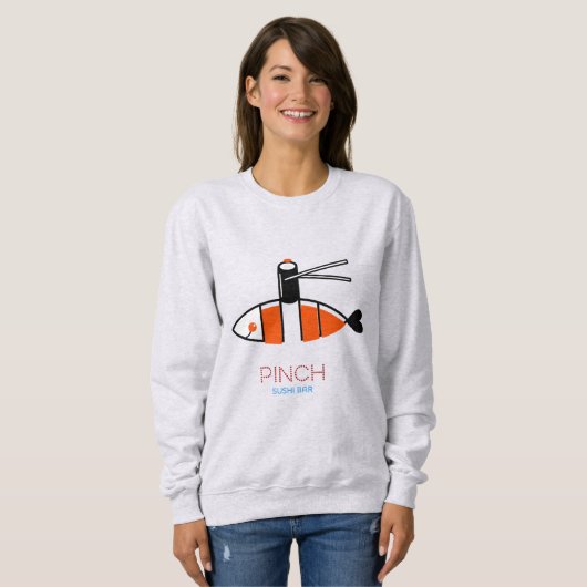 Sweatshirt Pinch sushi Bar (Devant entier)