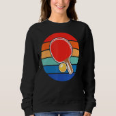 Sweatshirt Ping Ping Design Rétro Sunset Ping (Devant)
