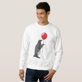 Sweatshirt Pingouin avec ballon (Devant entier)